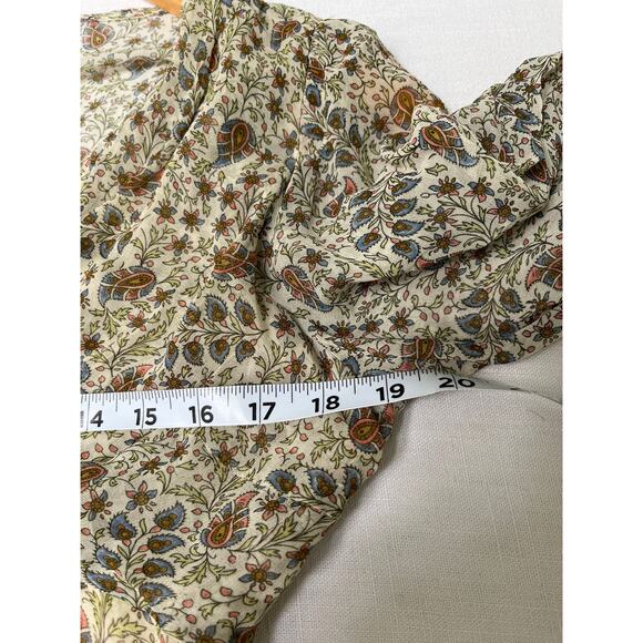 by Timo Print V-Neck Long Sleeve
Georgette Dress size M - Picture 5 of 9